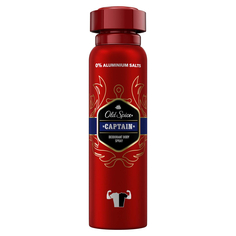 Дезодорант-спрей для тела Old Spice Captain мужской, 250 мл