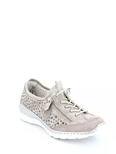кроссовки Кроссовки Rieker женские летние, цвет серебряный, артикул L32P6-90