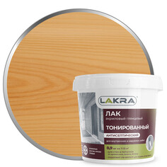 Лаки тонирующие лак акриловый ЛАКРА дуб 0,9кг, арт.0007564