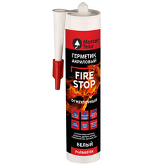 Герметики герметик акриловый MASTERTEKS PM Firestop огнеупорный 300мл белый, арт.9782159
