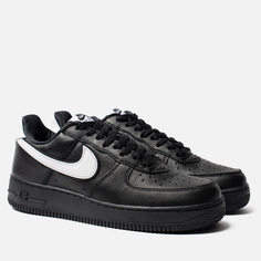 Кроссовки Nike Air Force 1 Low Retro QS, цвет чёрный