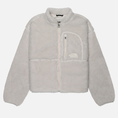 Женская флисовая куртка The North Face Extreme Pile Full-Zip Fleece, цвет белый