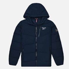 Мужской пуховик Reebok Stretch Puffer, цвет синий
