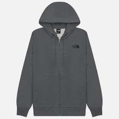 Мужская толстовка The North Face Simple Dome Full-Zip Hoodie, цвет серый