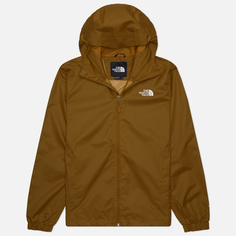 Мужская куртка ветровка The North Face Quest Hooded, цвет оливковый