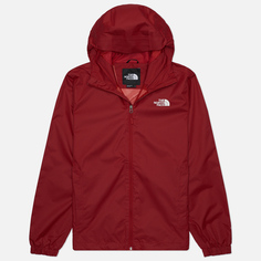 Мужская куртка ветровка The North Face Quest Hooded, цвет красный