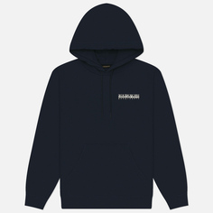 Мужская толстовка Napapijri Linth Hoodie, цвет чёрный