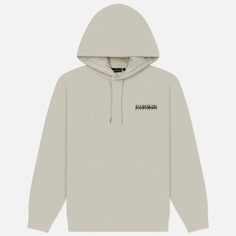 Мужская толстовка Napapijri Linth Hoodie, цвет белый