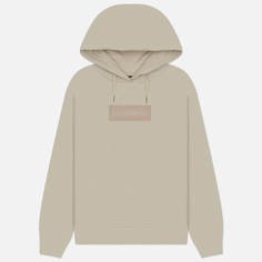 Женская толстовка Napapijri Suze Hoodie, цвет бежевый