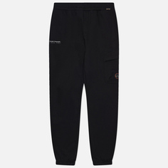 Мужские брюки Napapijri Badge Cargo Joggers, цвет чёрный