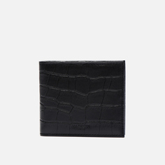 Кошелек Hackett Croc Billfold, цвет чёрный