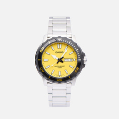 Наручные часы CASIO Collection MTD-125D-9A, цвет серебряный