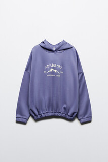худи женское Худи oversize спортивная с капюшоном и принтом Befree