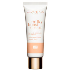 Milky Boost Cream Тональный крем с эффектом сияния Clarins