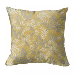 Подушка Derio 40x40 см цвет желтый Seasons