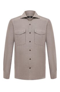 Рубашка из хлопка и кашемира MUST