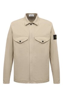 Хлопковая куртка-рубашка Stone Island