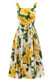 Хлопковое платье Dolce & Gabbana