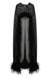 Топ с отделкой перьями The New Arrivals Ilkyaz Ozel
