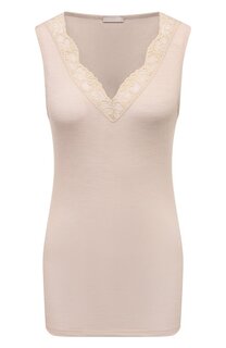 Майка из шерсти и шелка Hanro