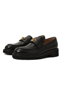 Кожаные лоферы VLogo Locker Valentino