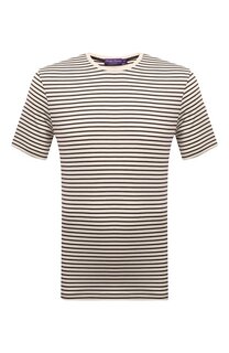 Футболка из шелка и хлопка Ralph Lauren