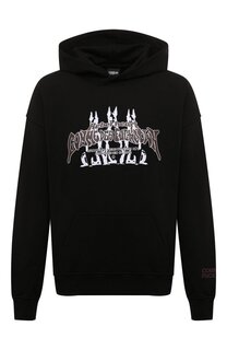 Хлопковое худи Comme des Fuckdown