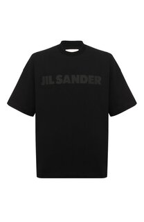 Хлопковая футболка Jil Sander