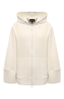 Хлопковая толстовка Emporio Armani