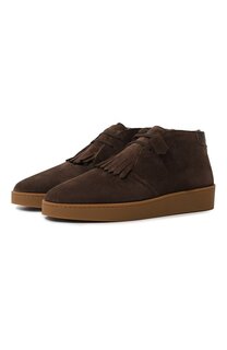 Замшевые дезерты Canali