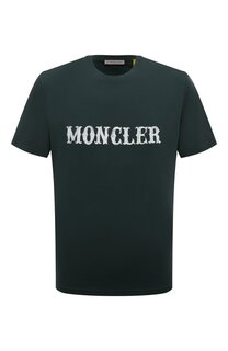 Хлопковая футболка Moncler