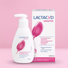 Гигиена для мамы Lactacyd Гель для интимной гигиены Лактацид для чувствительной кожи (Lactacyd Sensitive), 200 мл