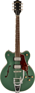 GRETSCH G2622T Streamliner C/Block DC, Bigsby, Laurel Fingerboard, Broad’Tron BT-3S Pickups, Steel Olive