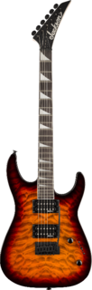 JS Series Dinky JS20 DKQ 2PT, Amaranth Fingerboard, Transparent Tobacco Burst Jackson