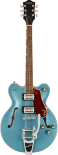 GRETSCH G2622T Streamliner C/Block DC, Bigsby, Laurel Fingerboard, Broad’Tron BT-3S Pickups, Arctic Blue