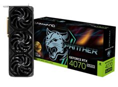 Видеокарта PCI-E Gainward GeForce RTX 4070 SUPER PANTHER OC (NED407ST19K9-1043Z) 12GB GDDR6X 192bit 1980/10500Mhz 3*DP HDMI RTL