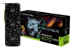 Видеокарта PCI-E Gainward GeForce RTX 4070 Ti SUPER PANTHER OC (NED47TSS19T2-1043Z) 16GB GDDR6X 256bit 5nm 2340/10500MHz 3*DP HDMI