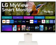Монитор 31,5" LG MyView 32SR85U-W 3840x2160, 400cd 178гр/178гр, IPS LED, 16:9, 60Hz,USB, HDMI, HAS