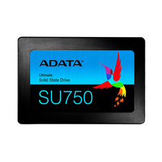 Накопитель SSD 2.5 ADATA ASU750SS-1TT-C 1TB Ultimate SU750 SATA-III 3D TLC 550/520MB/s IOPS 65K/75K MTBF 2M 7mm