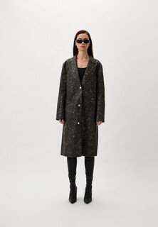 Пальто Berhasm Vintage Leather Coat