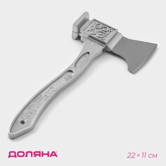 Молоток для мяса с топориком доляна, 22 см, цвет серый