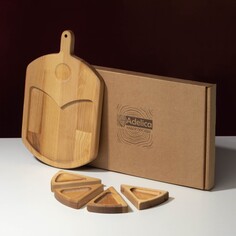 Подарочный набор деревянной посуды adelica