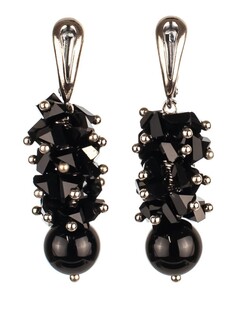 Серьги Бусики Колечки