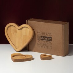 Подарочный набор деревянной посуды adelica