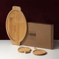 Подарочный набор деревянной посуды adelica