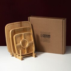 Подарочный набор деревянной посуды adelica