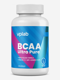 Аминокислоты BCAA Vplab в капсулах, 120 шт, Белый