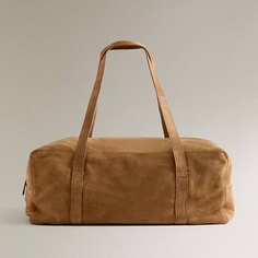 Сумка ZARA HOME Чемодан из спилока и кожи