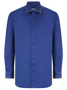 Рубашка Slim Fit хлопковая Zilli