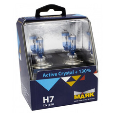 Лампы для фар автомобиля лампа МАЯК ACTIVE CRYSTAL Н7 12В 55Вт 2шт